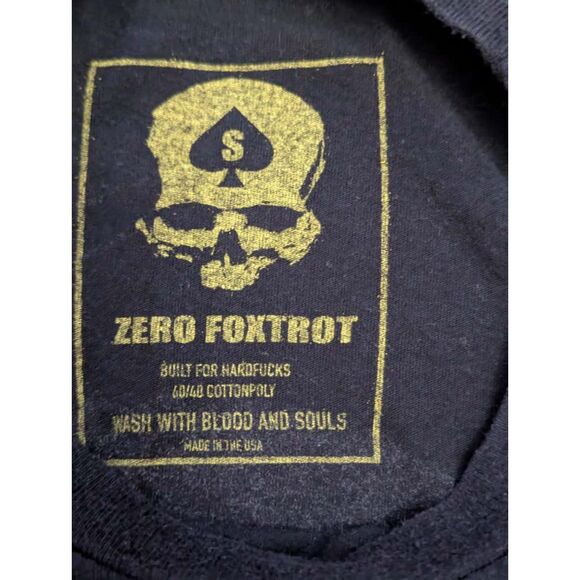 Zero Foxtrot S-Mary "Hail to the King" Evil Dead T-Shirt - Picture 2 of 4